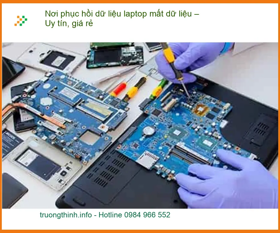 Khôi Phục Dữ Liệu Laptop Mất - Dịch vụ uy tín, giá rẻ tại TPHCM
