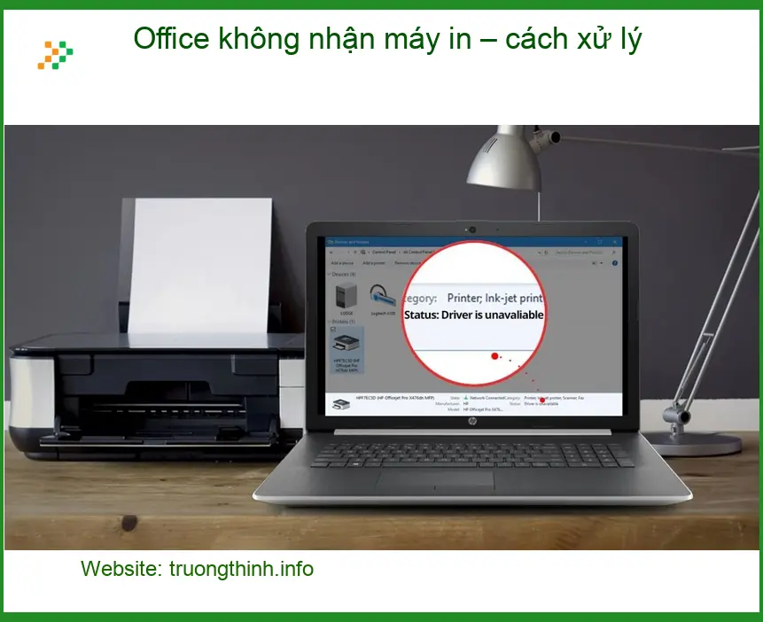 Văn phòng Office không nhận máy in – cách xử lý nhanh - Trung tâm hỗ trợ TPHCM