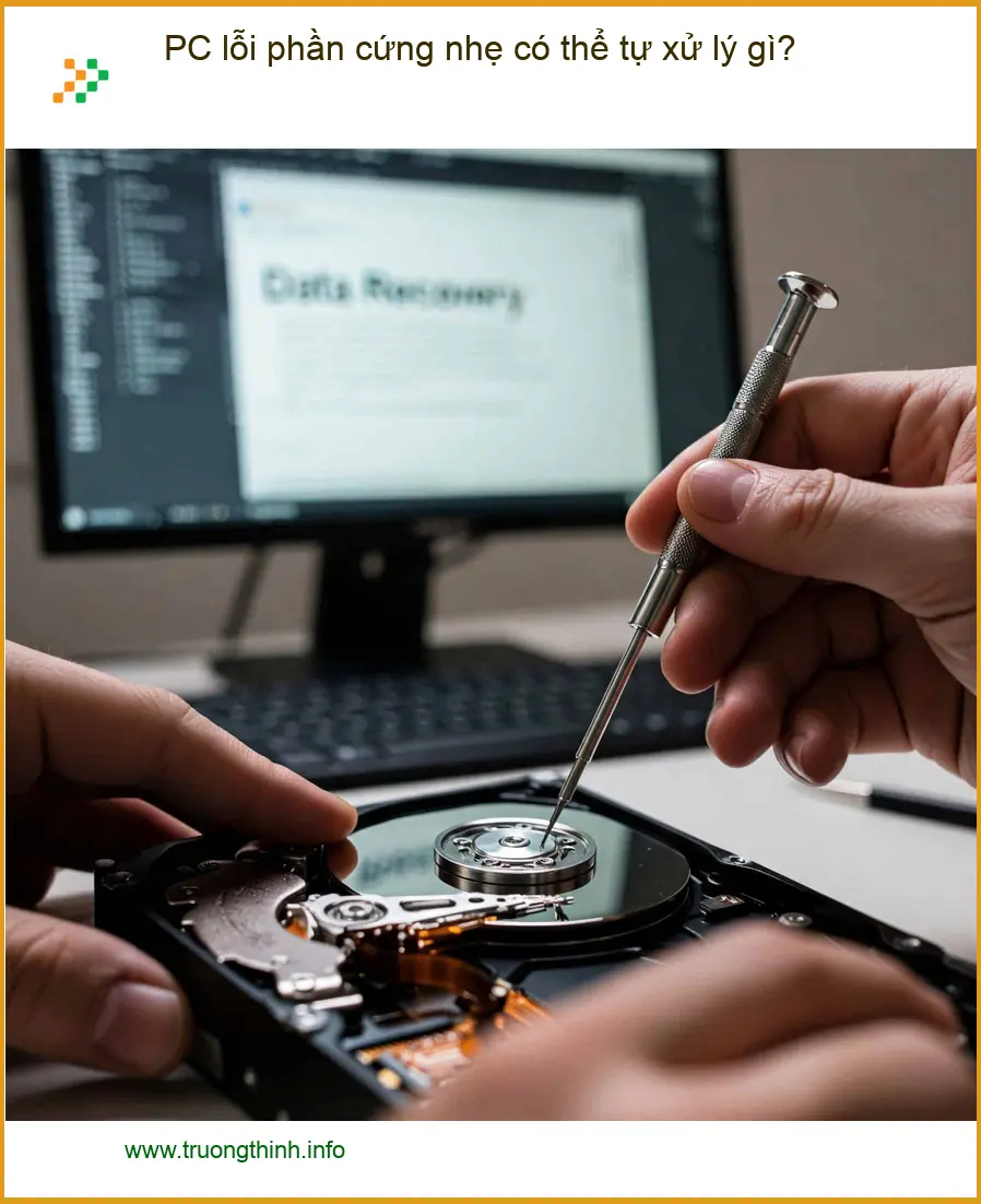 PC lỗi phần cứng nhẹ có thể tự xử lý gì? - Cách tự xử lý tại nhà