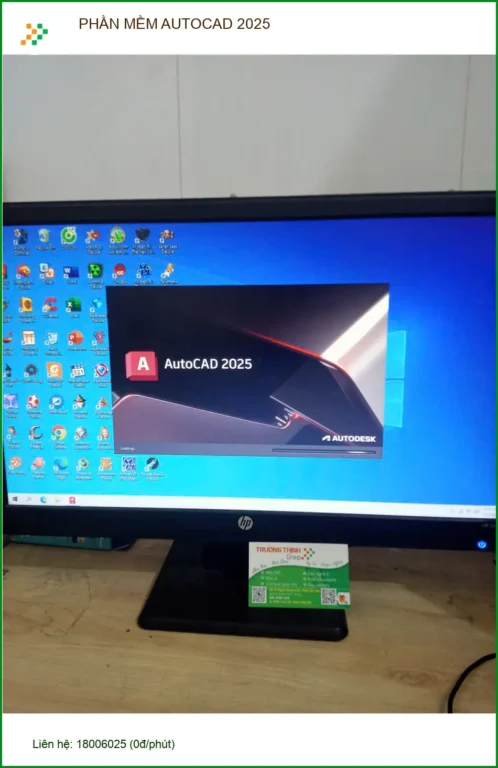 Anh Tuệ kiến trúc sư tìm chỗ cài phần mềm Autocad 2025 Quận 9