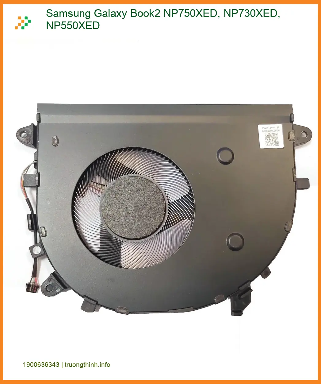 Fan Laptop Samsung Galaxy Book2 NP750XED/730XED/550XED - Giá Rẻ Lấy Liền TPHCM