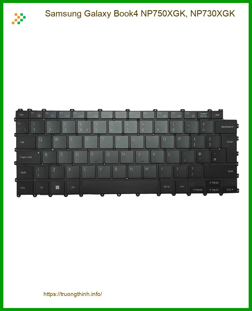Bàn phím Laptop Samsung Galaxy Book4 - Sửa Laptop Gần Đây, Lấy Liền Tại TPHCM
