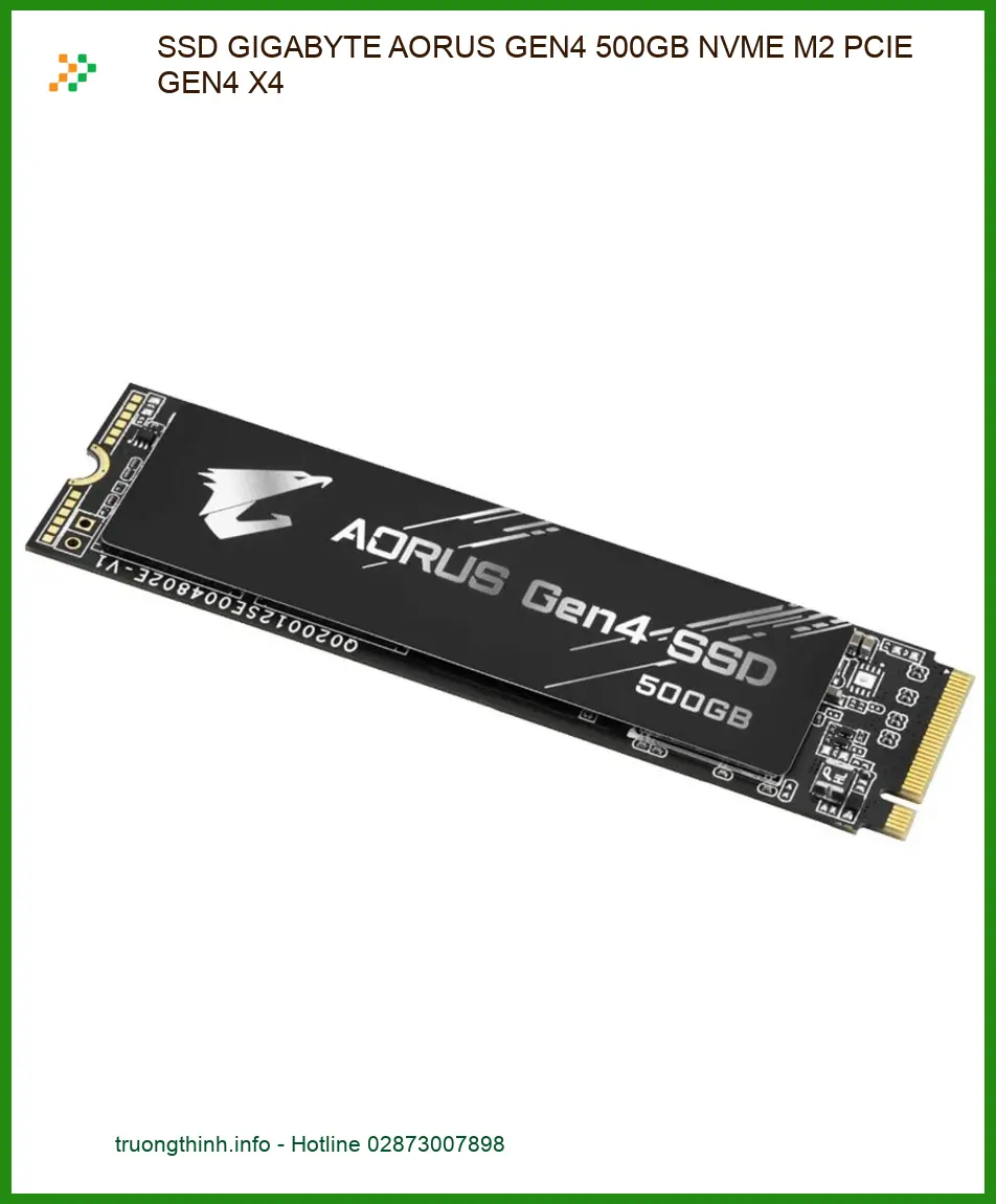 SSD GIGABYTE AORUS GEN4 500GB NVME M2 - Nâng cấp Laptop TPHCM