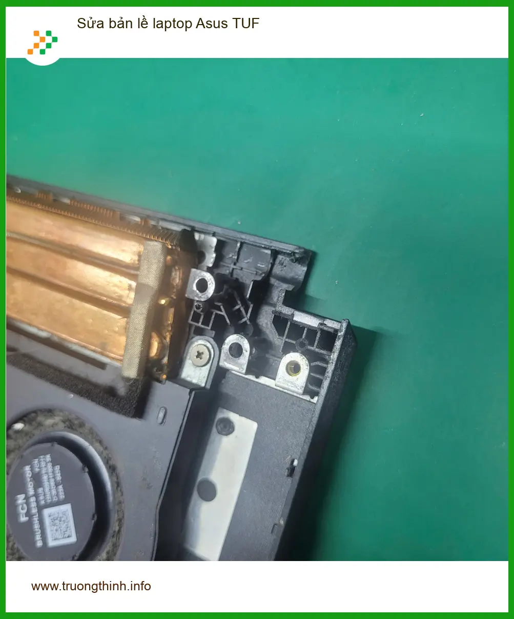 Anh Khôi kỹ sư xây dựng sửa bản lề laptop Asus TUF Quận Tân Bình lấy ngay
