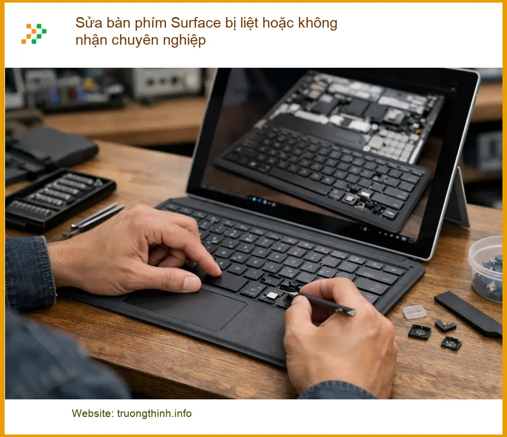 Sửa bàn phím bị liệt không nhận chuyên nghiệp TPHCM - Địa điểm uy tín