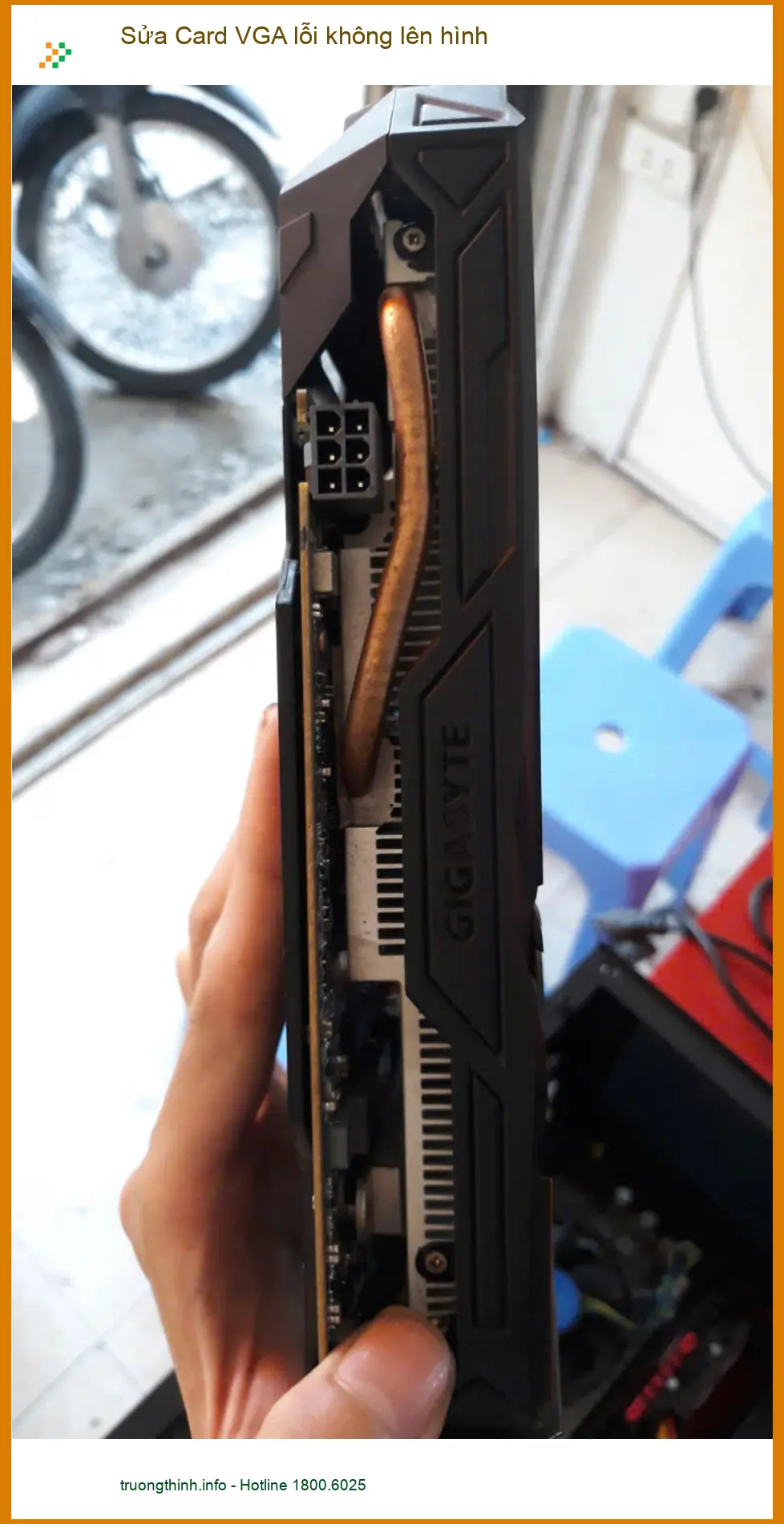 Anh Phúc kiến trúc sư Q7 sửa Card VGA lỗi không lên hình: Trung tâm nào uy tín? ảnh thực tế 1