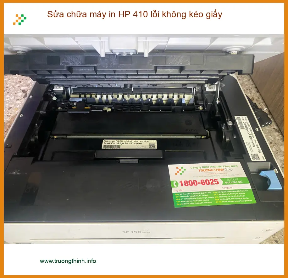 Anh Bình Quận 7 tìm trung tâm sửa máy in HP 410 lỗi không kéo giấy
