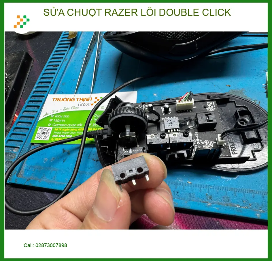 Chị Trâm Designer review dịch vụ Sửa chuột Razer lỗi double click Quận 10 Lấy ngay ảnh thực tế 1