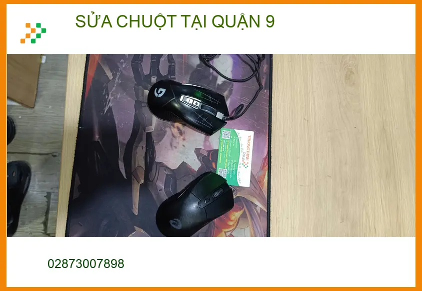 Anh Quang designer đồ họa review dịch vụ sửa chuột tại Quận 9