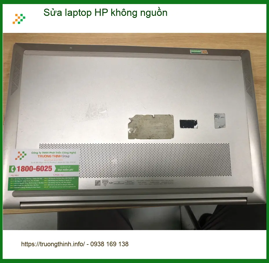 Anh Đức review ca sửa laptop HP không nguồn Quận Bình Tân lấy liền