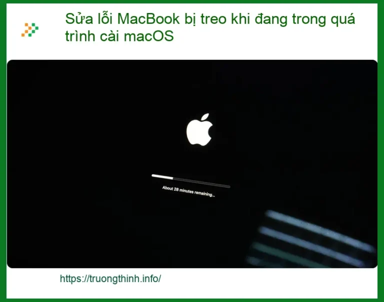 Macbook Sửa lỗi MacBook bị treo khi cài macOS - Trung tâm hỗ trợ gần đây