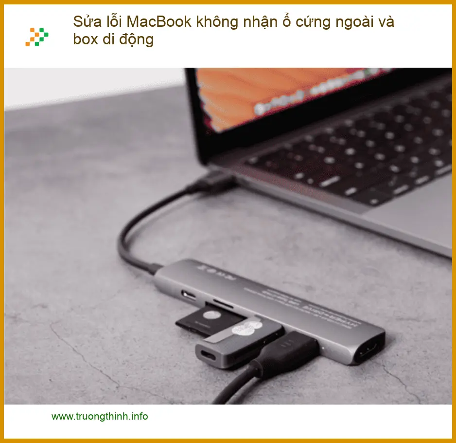 Macbook Sửa lỗi MacBook không nhận ổ cứng ngoài - Trung tâm TPHCM