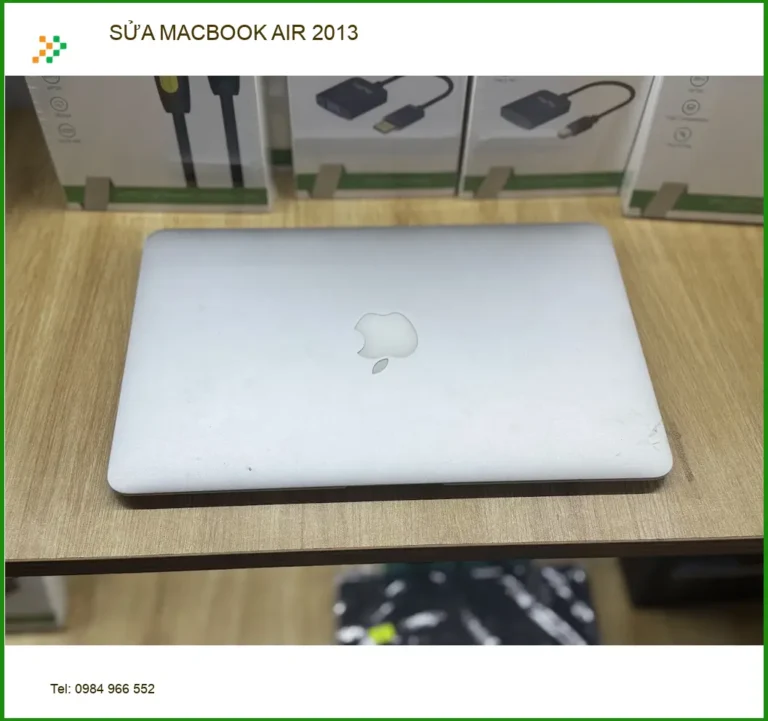 Anh Đức bị treo logo - Dịch vụ Sửa Macbook Air 2013 Quận Tân Bình uy tín