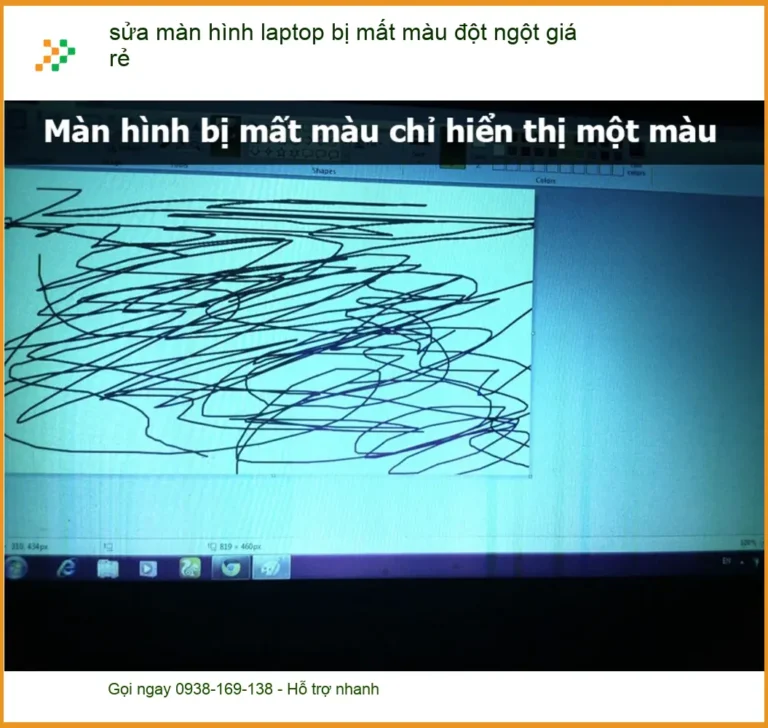 Sửa màn hình laptop bị mất màu đột ngột - Trung tâm hỗ trợ gần đây