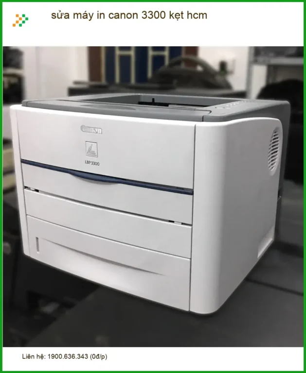 Sửa Chữa Nạp Mực Máy In Canon 3300 Kẹt HCM - Gọi Thợ Xử Lý Gấp