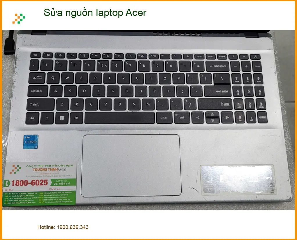 Anh Duy kiến trúc sư sửa nguồn laptop Acer Quận Bình Tân - Cứu đồ án gấp