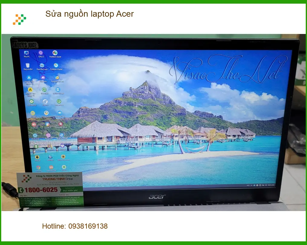 Anh Duy kiến trúc sư sửa nguồn laptop Acer Quận Bình Tân - Cứu đồ án gấp ảnh thực tế 2