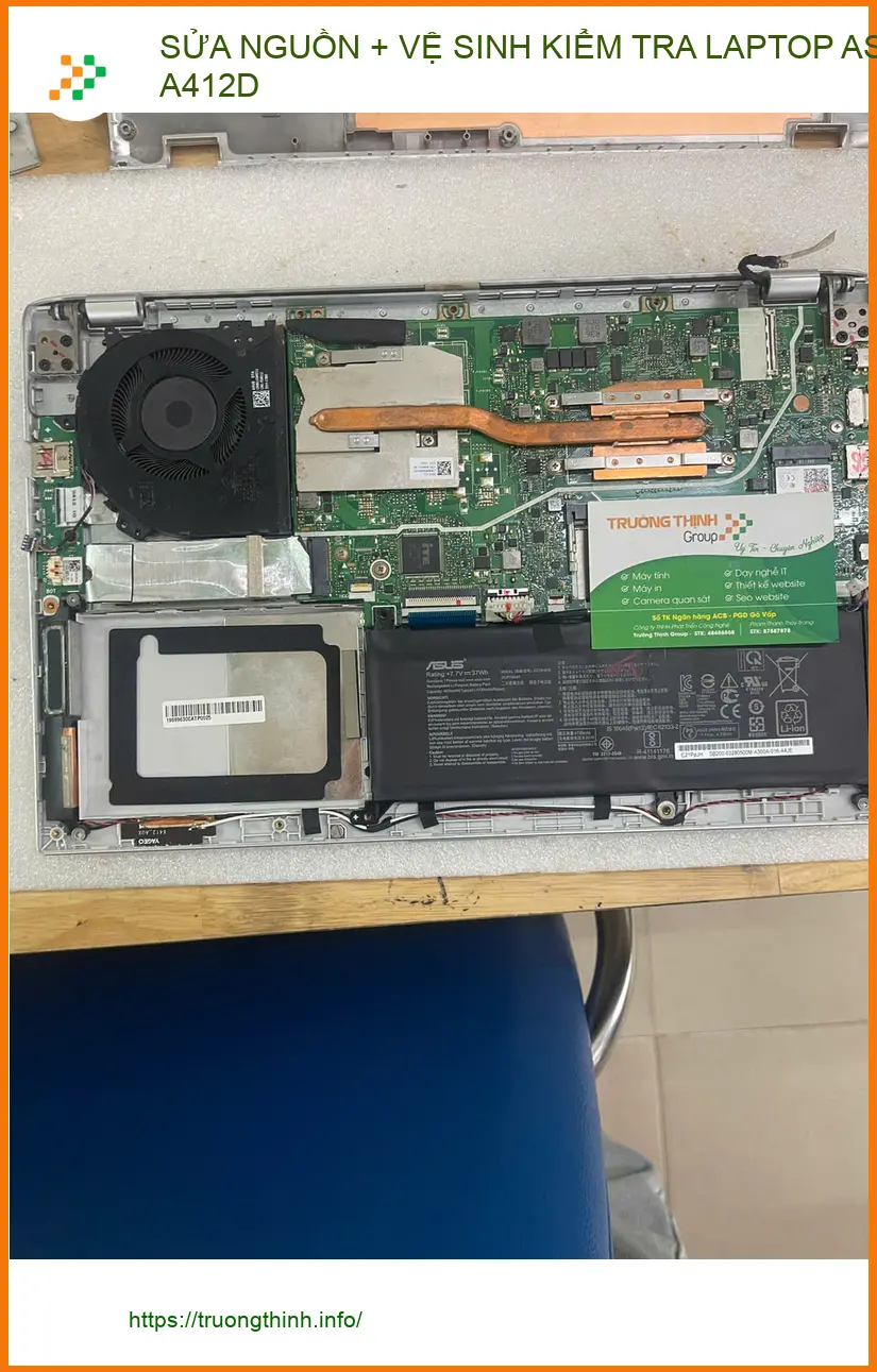 Anh Phước review sửa nguồn, vệ sinh laptop ASUS A412D Quận Phú Nhuận