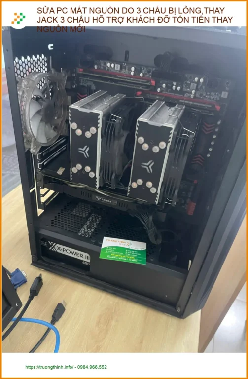 Chú Đạt - Thợ sửa PC mất nguồn uy tín, thay jack 3 chấu ở Phú Nhuận
