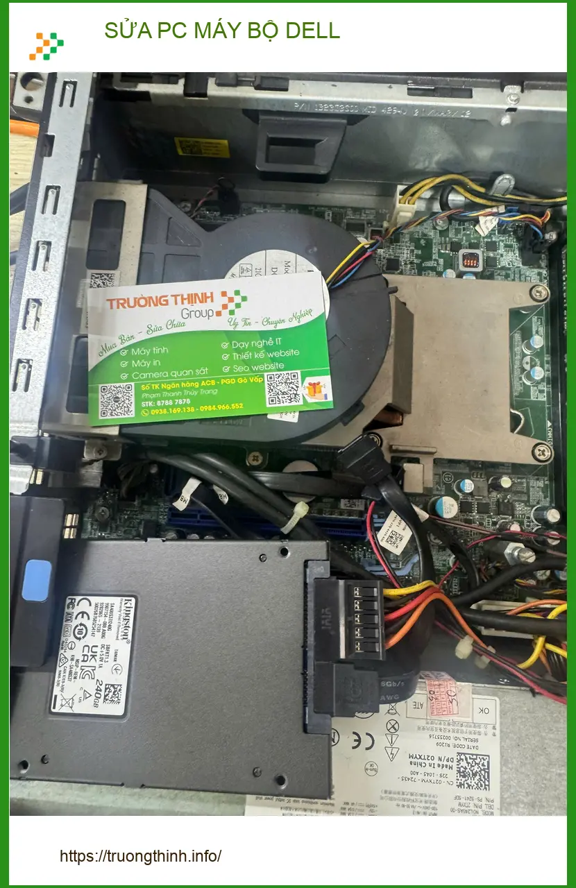 Trung tâm Sửa PC MÁY BỘ DELL Quận Tân Bình - Anh Đạt lập trình viên gặp lỗi nguồn
