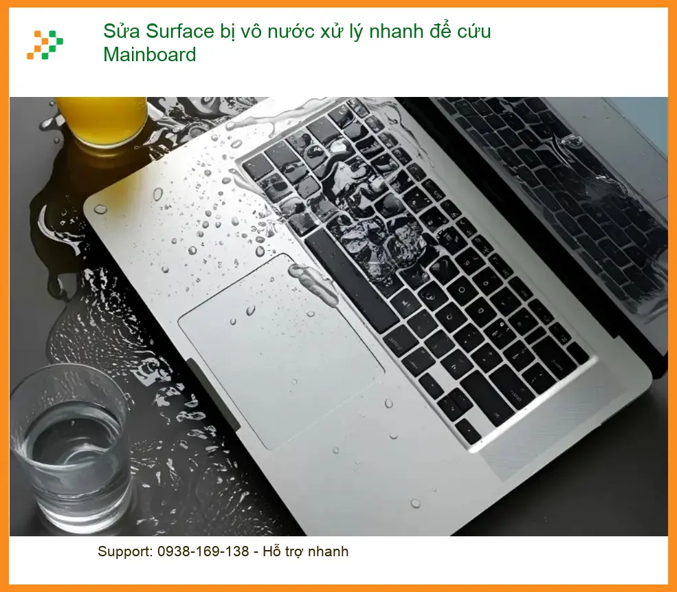 Sửa bị vô nước xử lý nhanh cứu Mainboard - Trung tâm hỗ trợ gần đây