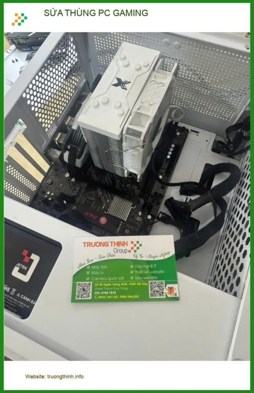 Tìm chỗ sửa thùng PC Gaming Quận Tân Bình - Anh Hùng lập trình viên review