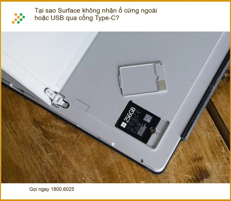 Không nhận ổ cứng ngoài, USB Type-C? Cách khắc phục nhanh