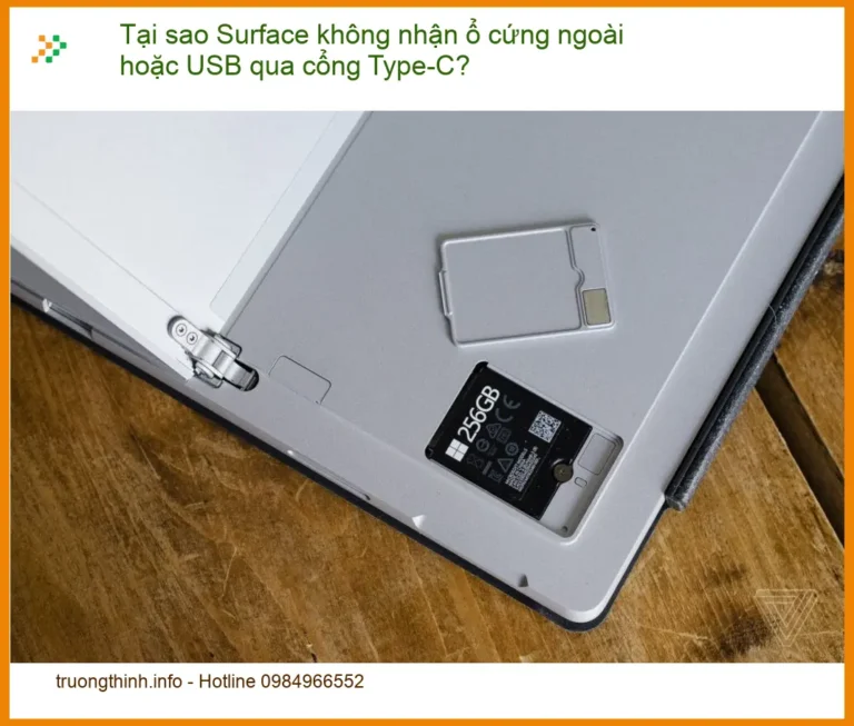 Tại sao không nhận ổ cứng ngoài hoặc USB Type-C lỗi - Cách tự xử lý tại nhà