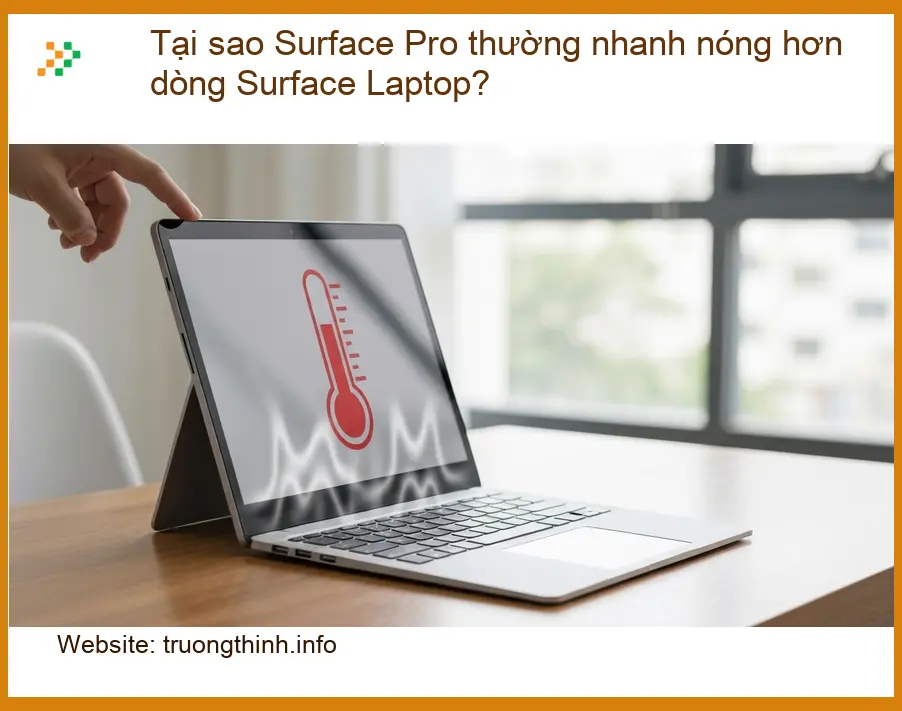Tại sao Pro nhanh nóng hơn Laptop? - Tư vấn chuyên gia kỹ thuật Trường Thịnh