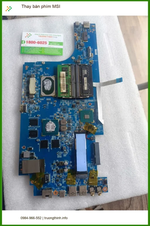 Chú Phúc kỹ sư cần thay bàn phím MSI Quận Tân Phú uy tín