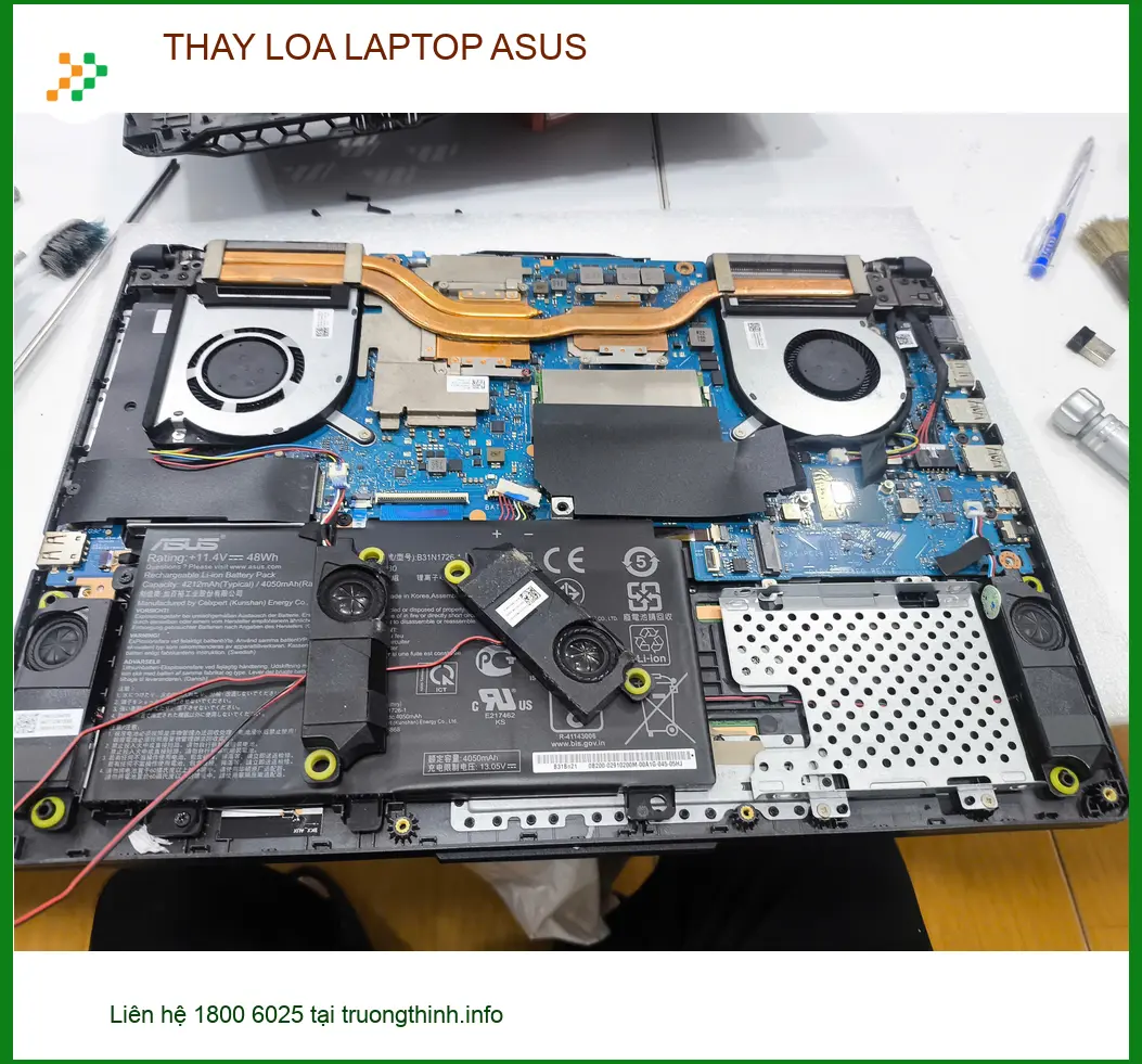 Dịch vụ thay loa laptop Asus Quận Gò Vấp - Anh Khôi kiến trúc sư tin cậy