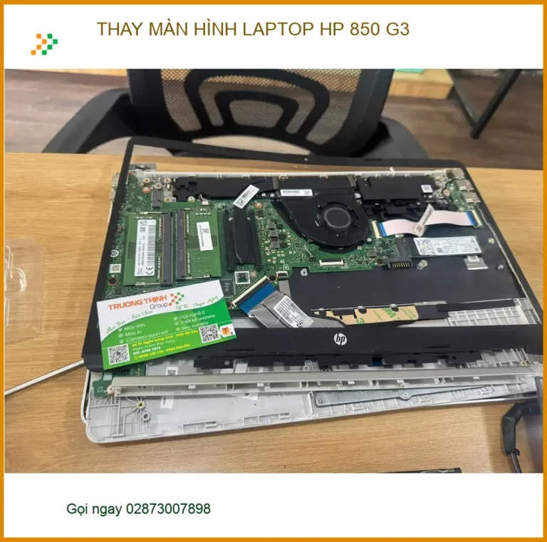 Chị Thủy tìm dịch vụ thay màn hình laptop HP 850 G3 uy tín tại Quận Tân Bình