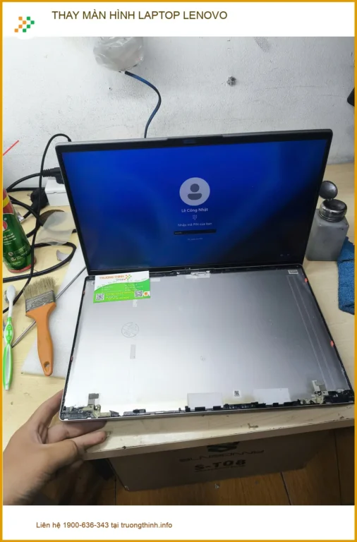 Anh Long IT và câu chuyện tìm địa điểm thay màn hình laptop Lenovo ở Quận Gò Vấp