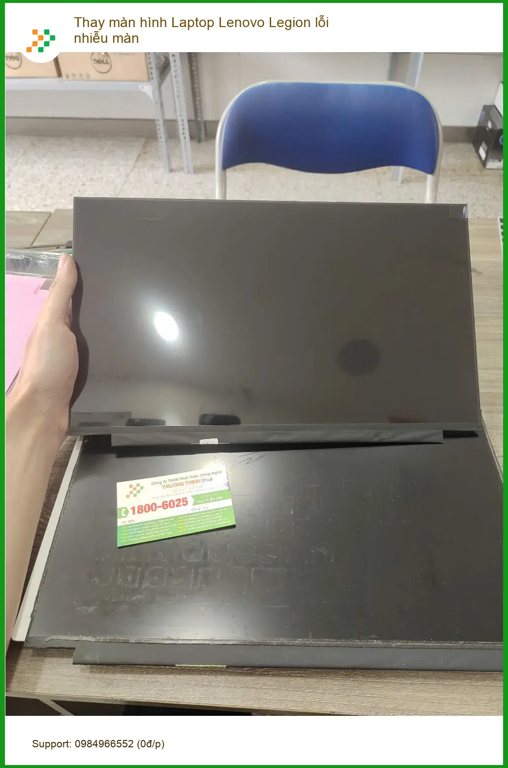 Chỗ thay màn hình Laptop Lenovo Legion lỗi nhiễu màn Quận 7 - Review Anh Vinh