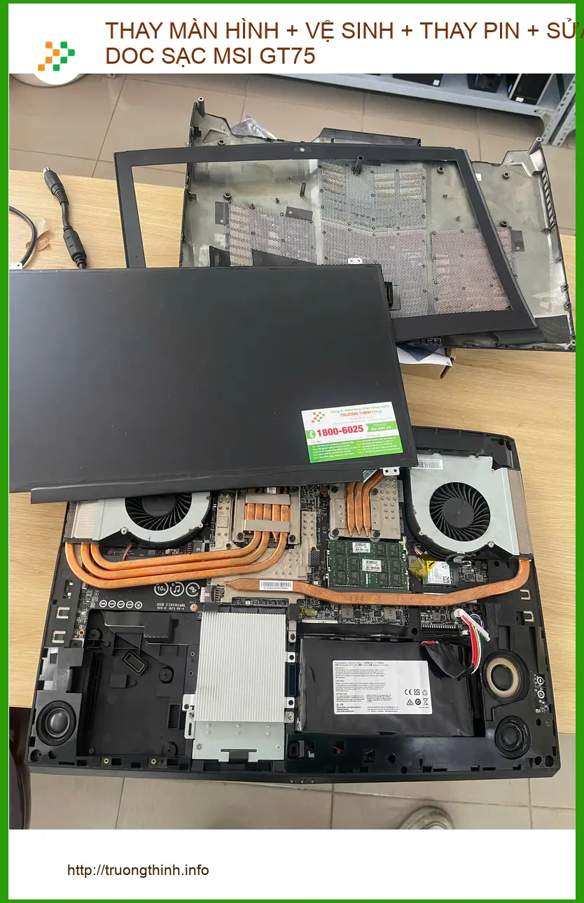 Tiệm sửa chữa laptop toàn diện MSI GT75 Quận Phú Nhuận - Chị Thảo tin chọn ảnh thực tế 1