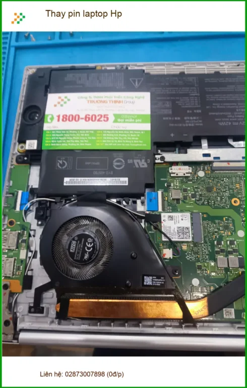 Cô Nguyệt giáo viên tìm trung tâm thay pin laptop Hp Quận Tân Phú lấy liền