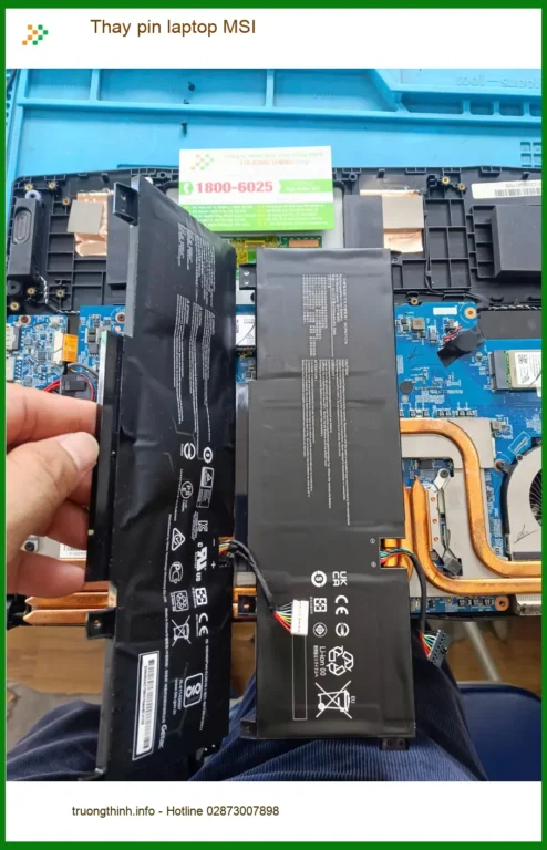 Chị Ngọc giáo viên tiếng Anh tìm chỗ thay pin laptop MSI chất lượng ở Quận Tân Phú