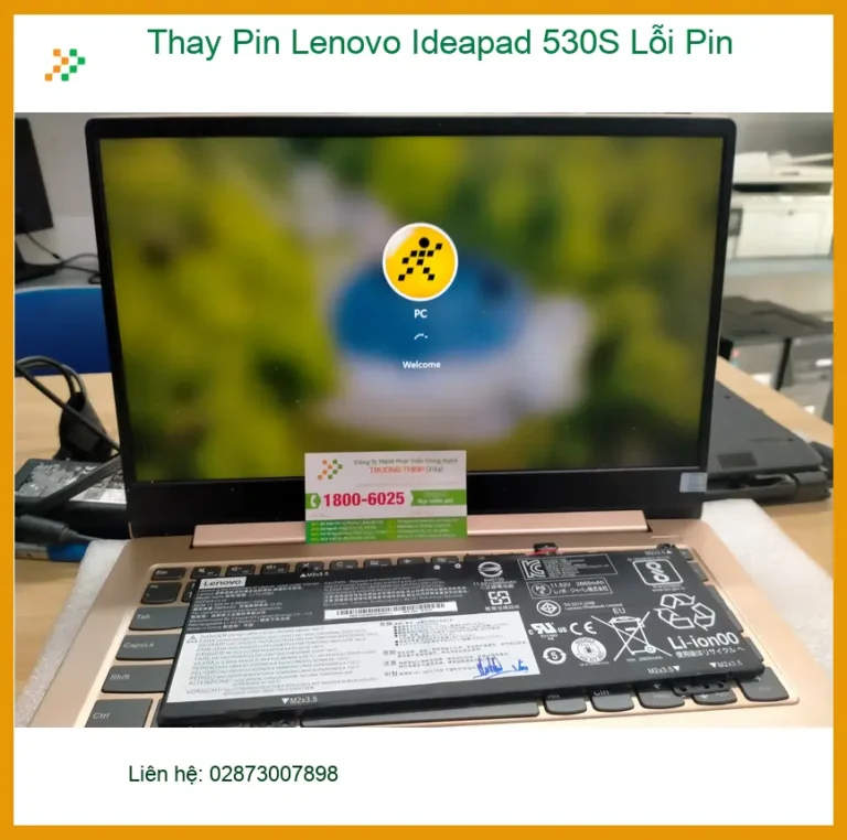 Trung tâm Thay Pin Lenovo Ideapad 530S Quận 12 Lấy Ngay - Anh Kiệt kiến trúc sư