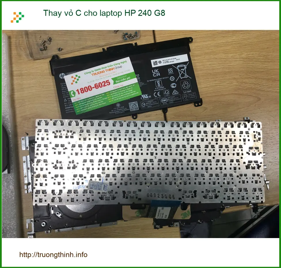Chị Minh tìm địa chỉ thay vỏ C laptop HP 240 G8 Quận Bình Tân