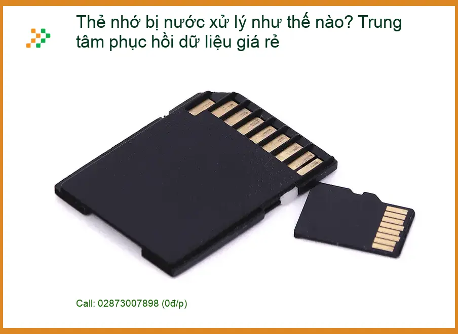 Khôi Phục Dữ Liệu Thẻ nhớ bị nước xử lý thế nào? - Cứu dữ liệu nhanh TPHCM