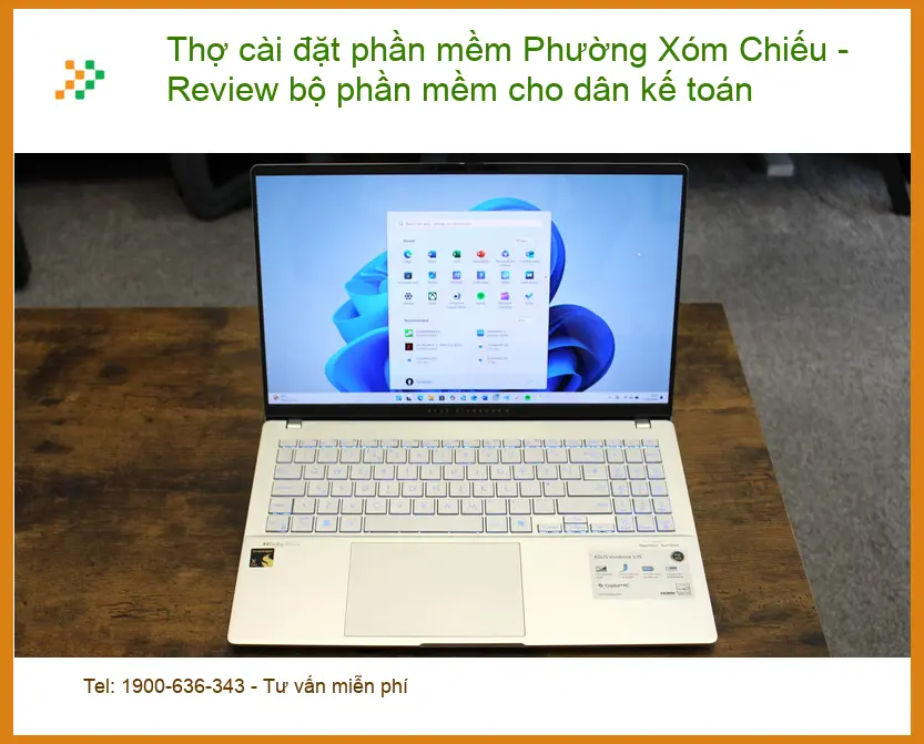Laptop Thợ cài đặt phần mềm Phường Xóm Chiếu - Dịch vụ tận nơi lấy liền