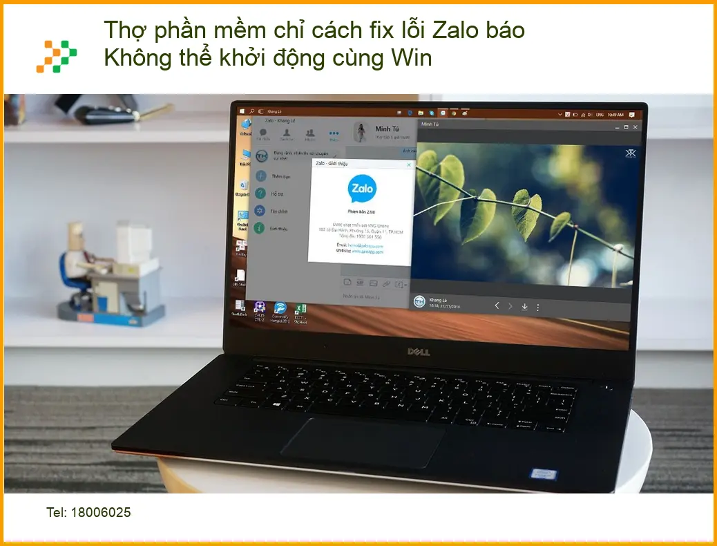 Zalo báo Không thể khởi động cùng Win trên Windows - Tự sửa lỗi
