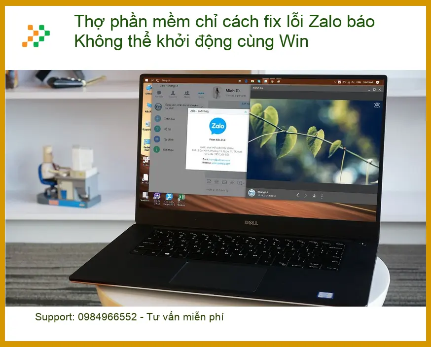 Fix lỗi Zalo không khởi động cùng Win - Trung tâm hỗ trợ