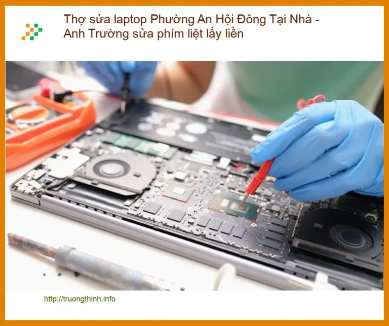 Thợ sửa laptop Phường An Hội Đông phím liệt tại nhà - Dịch vụ uy tín