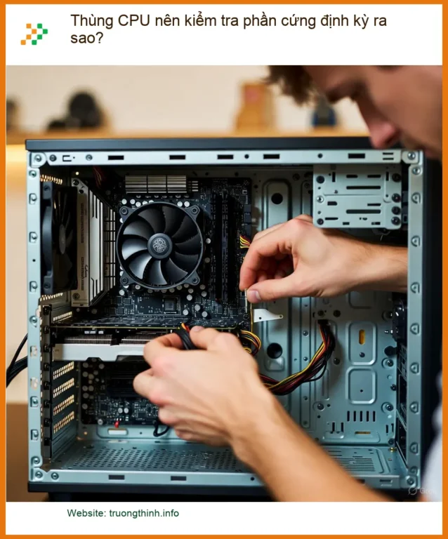 PC Thùng CPU nên kiểm tra định kỳ để tối ưu - Tư vấn chuyên gia