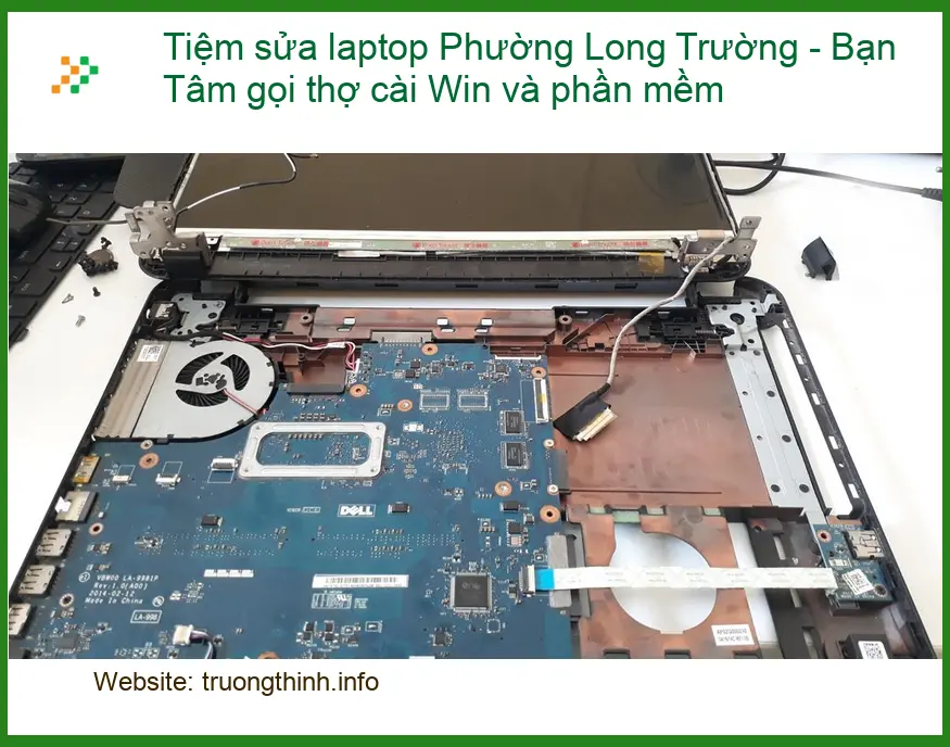 Sửa Laptop Long Trường cài Win, phần mềm - Thợ cài đặt tận nơi TPHCM