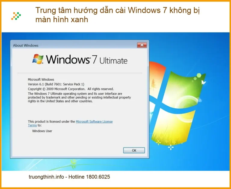 Windows Trung tâm hướng dẫn cài 7 không bị màn hình xanh - Chỗ sửa uy tín