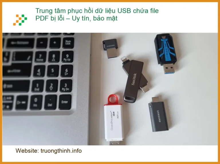 Khôi phục dữ liệu USB PDF bị lỗi – Dịch vụ lấy liền TPHCM
