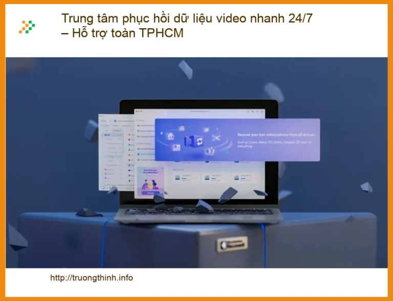 Khôi Phục Dữ Liệu video 24/7 TPHCM - Dịch vụ cứu dữ liệu lấy liền