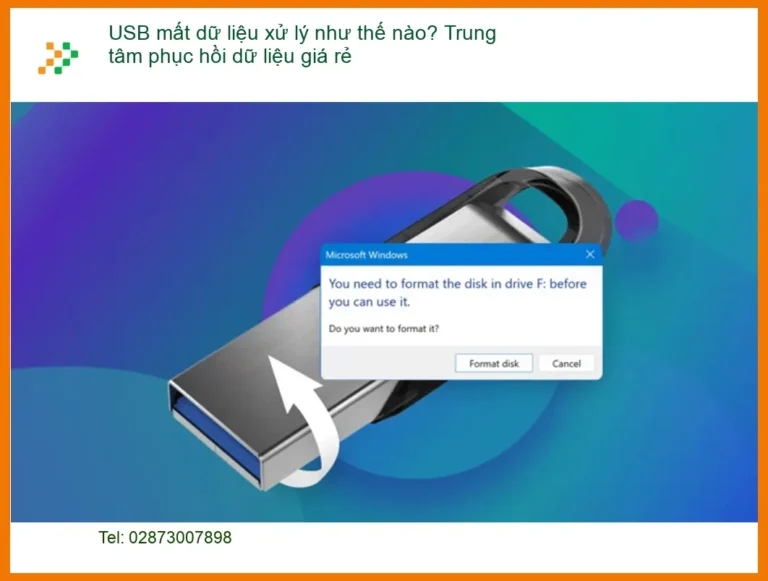 Khôi Phục Dữ Liệu USB mất dữ liệu xử lý thế nào? - Trung tâm hỗ trợ gần đây